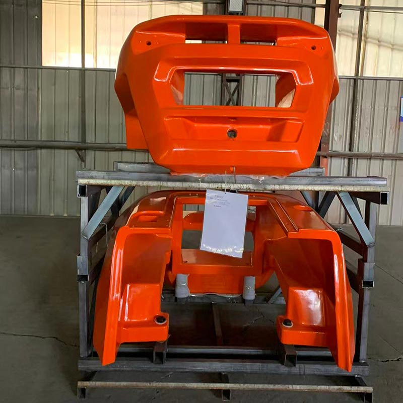 Nuevos pedidos al por mayor de un cliente español de larga data: contrapesos para carretillas elevadoras y fundas ligeras para carretillas elevadoras.