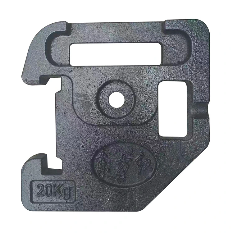 Contrapeso de rodillo vibratorio de doble tambor